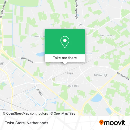 Twist Store map