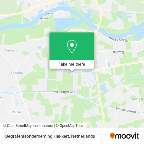 Begrafenisonderneming Hakkert map