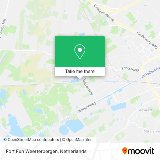 Fort Fun Weerterbergen map