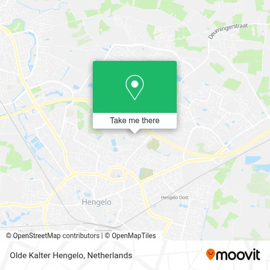 Olde Kalter Hengelo map