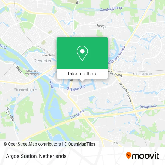 Argos Station map