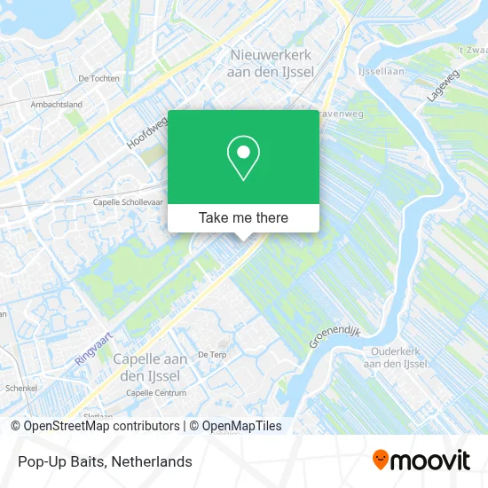 Pop-Up Baits map