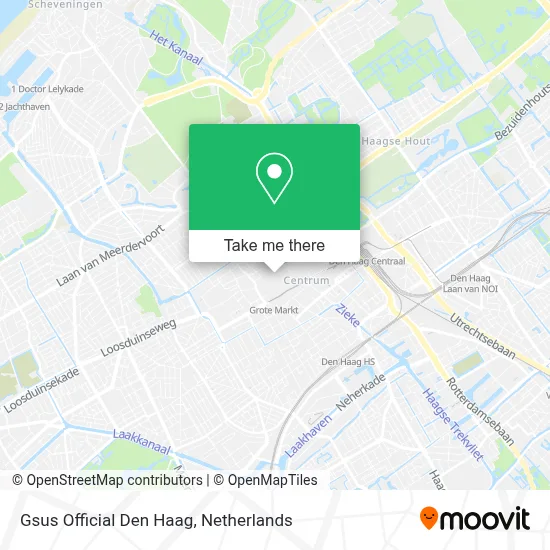 Gsus Official Den Haag map