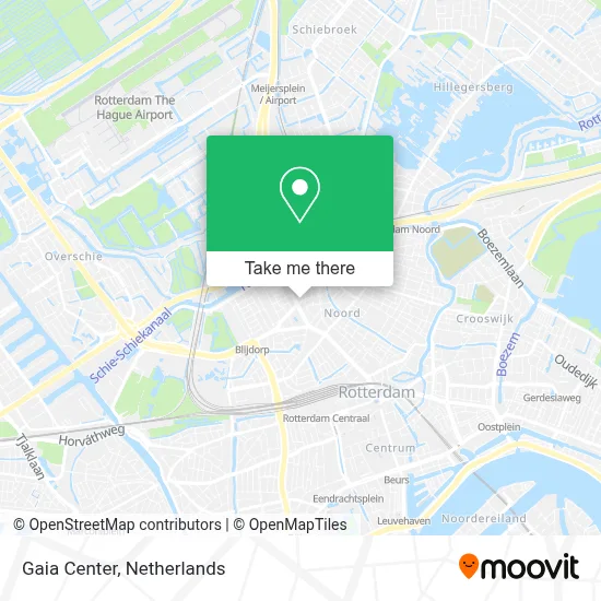 Gaia Center map