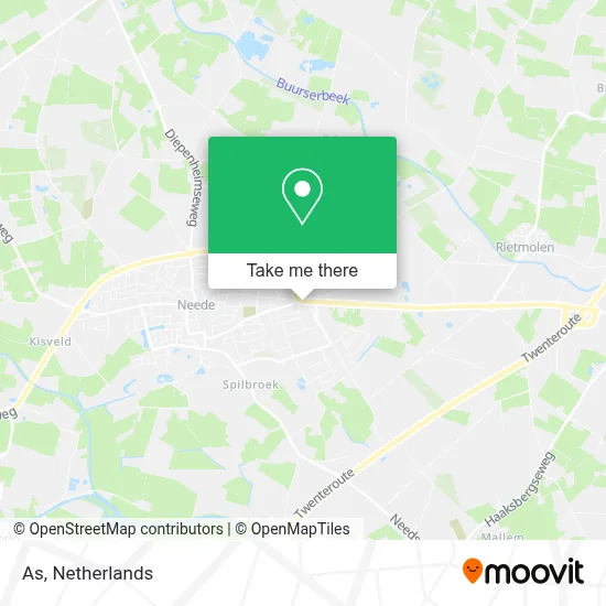 As map