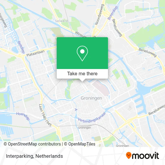 Interparking map