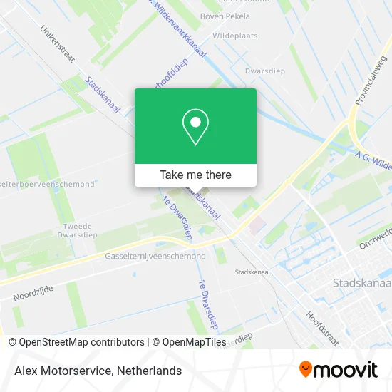 Alex Motorservice map