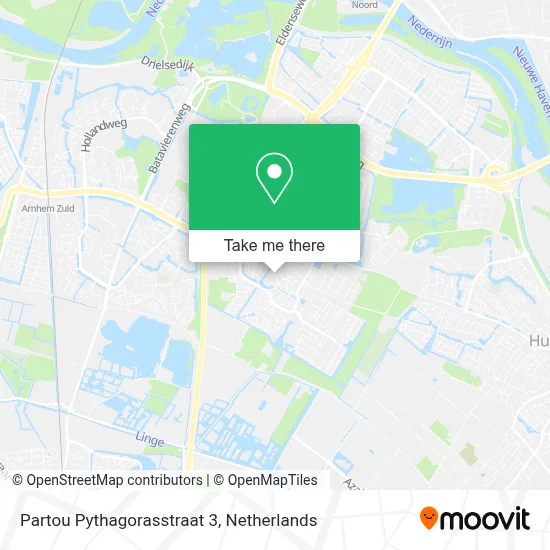 Partou Pythagorasstraat 3 map