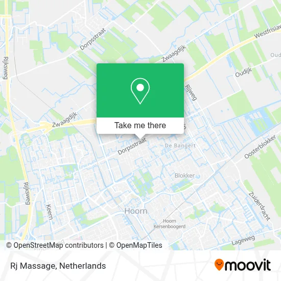 Rj Massage map