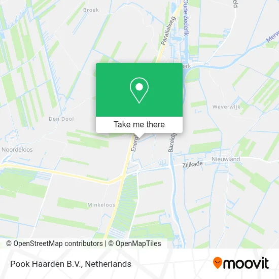 Pook Haarden B.V. map