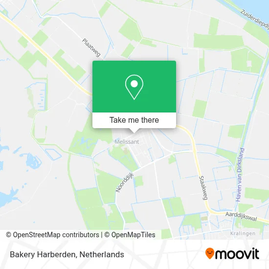 Bakery Harberden map