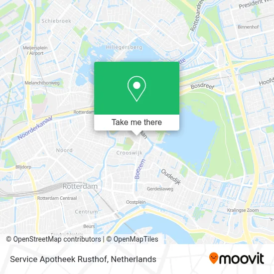 Service Apotheek Rusthof Karte