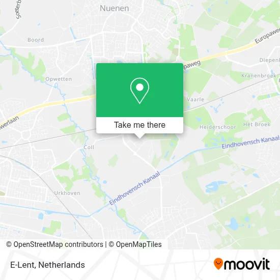 E-Lent map