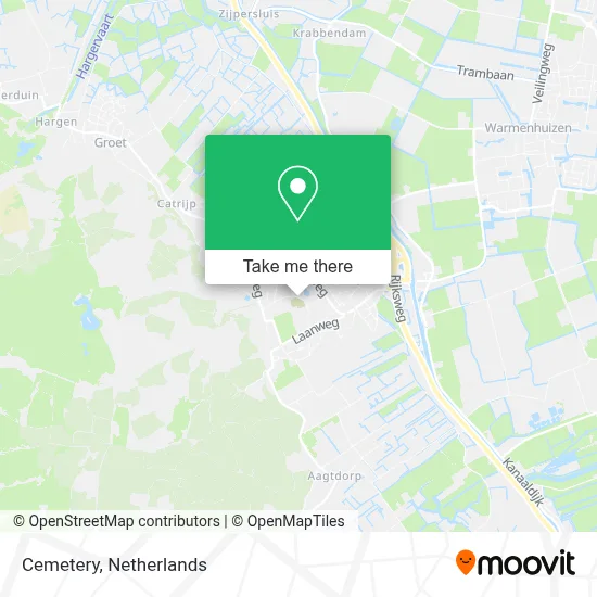 Begraafplaats map