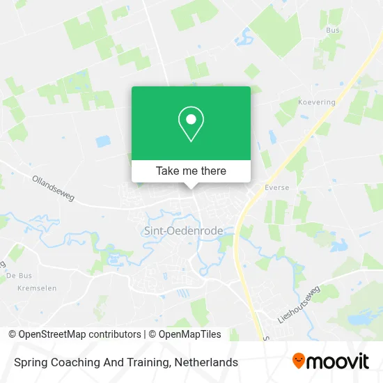 Spring Coaching And Training map