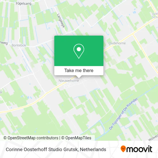 Corinne Oosterhoff Studio Grutsk map