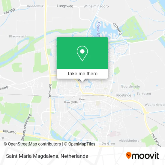 Saint Maria Magdalena map