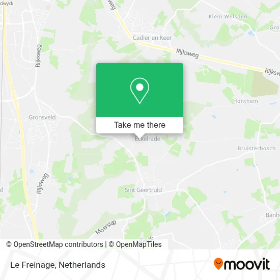 Le Freinage map