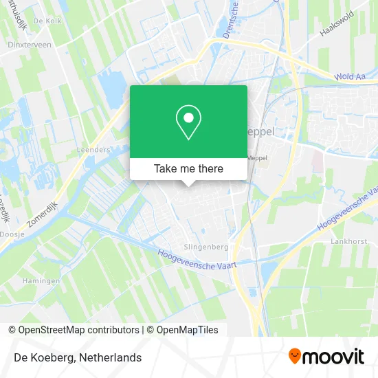 De Koeberg map
