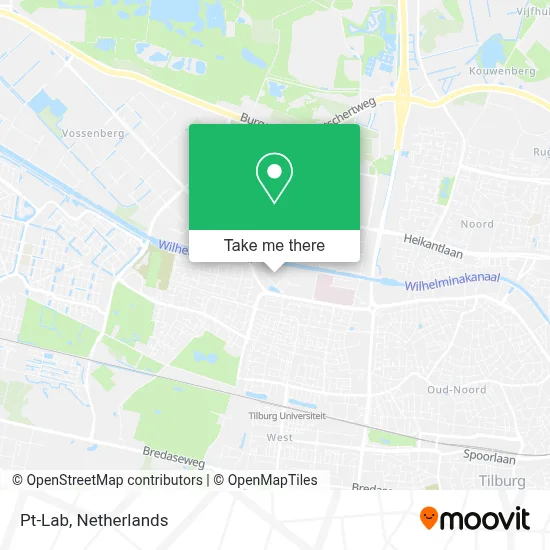 Pt-Lab map