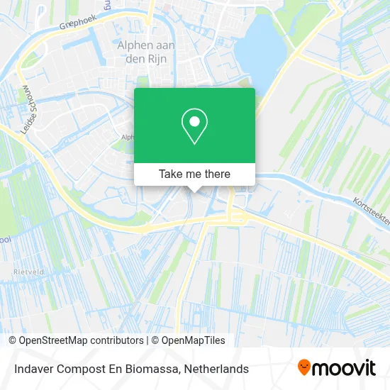 Indaver Compost En Biomassa map