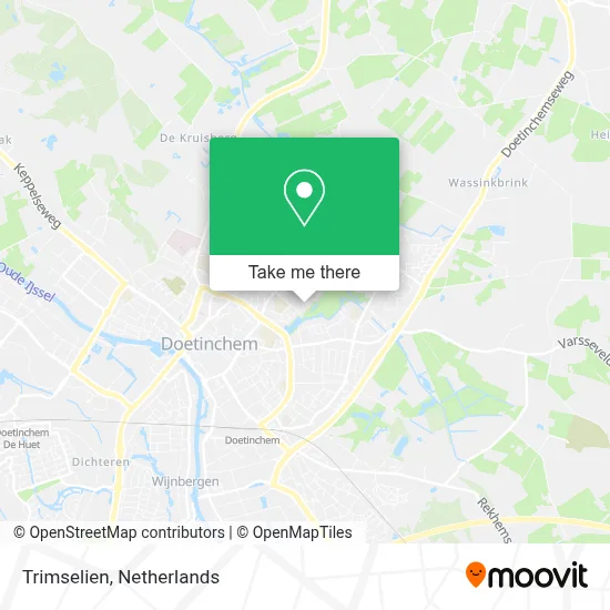 Trimselien map