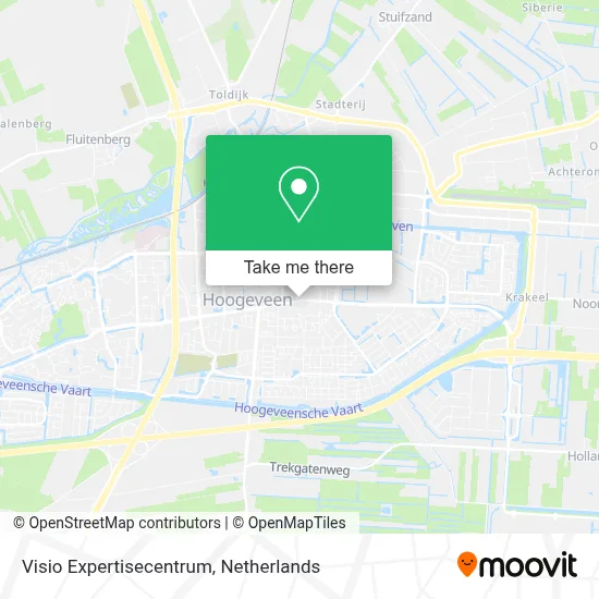 Visio Expertisecentrum map
