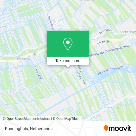 Runninghuis map