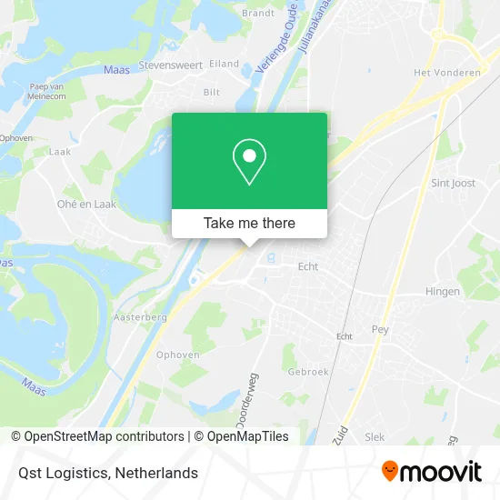 Qst Logistics map