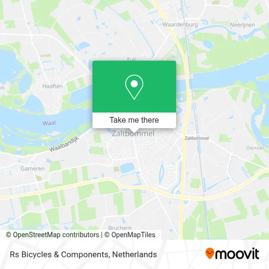 Rs Bicycles & Components map