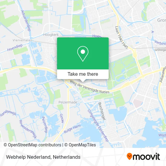 Webhelp Nederland map