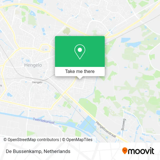 De Bussenkamp map