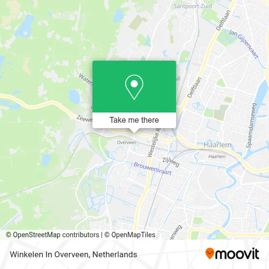 Winkelen In Overveen map