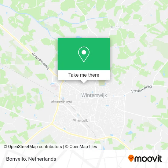 Bonvello map