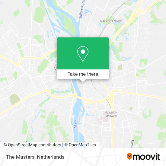 The Masters map
