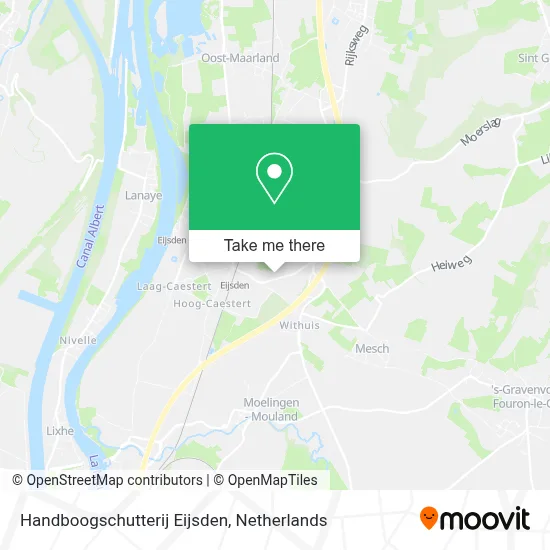 Handboogschutterij Eijsden map