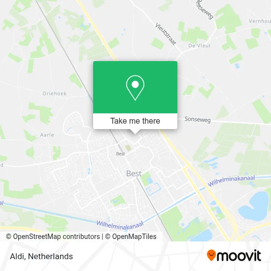 Aldi map