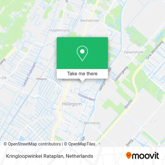 Kringloopwinkel Rataplan map