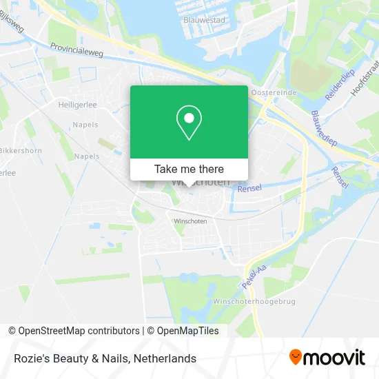 Rozie's Beauty & Nails map