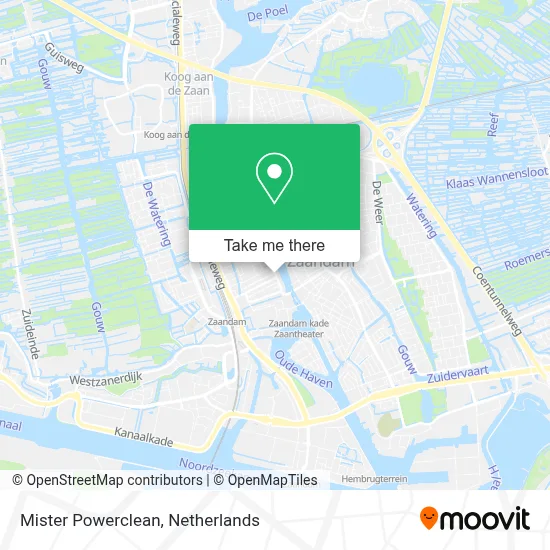 Mister Powerclean map
