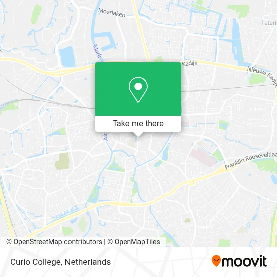 Curio College map