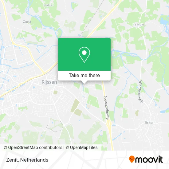 Zenit map