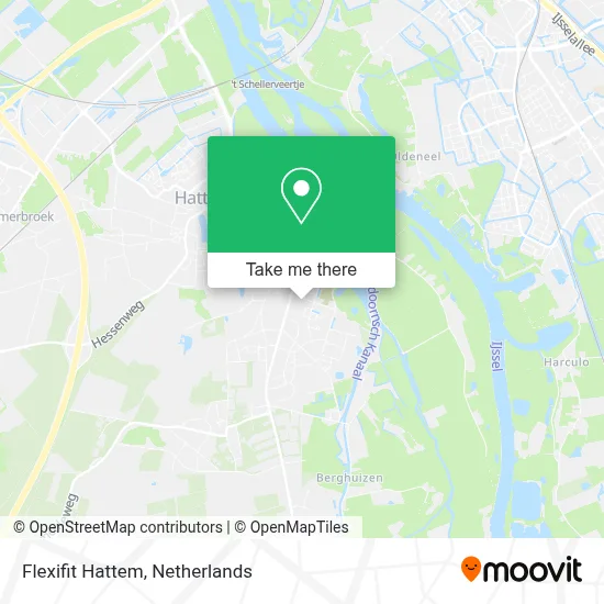 Flexifit Hattem map