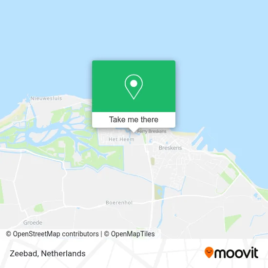 Zeebad map