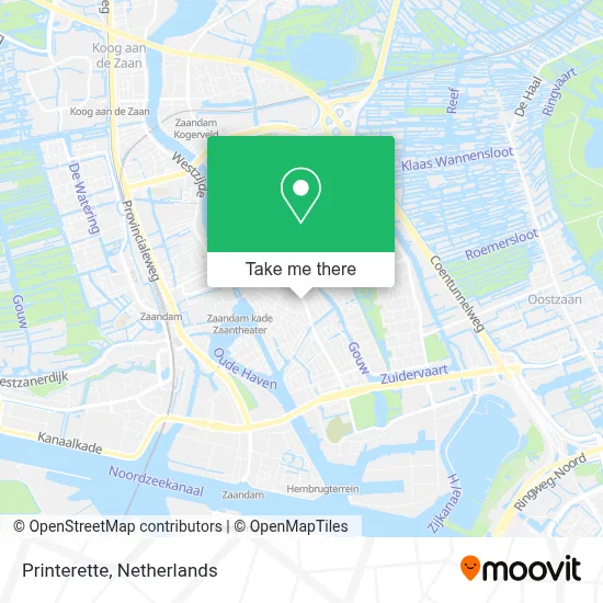 Printerette map