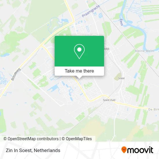 Zin In Soest map