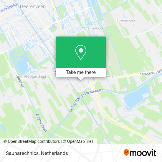 Saunatechnics map