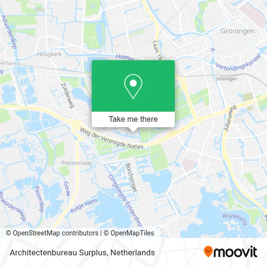 Architectenbureau Surplus map