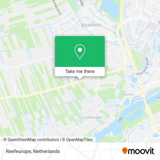 Reefeurope map