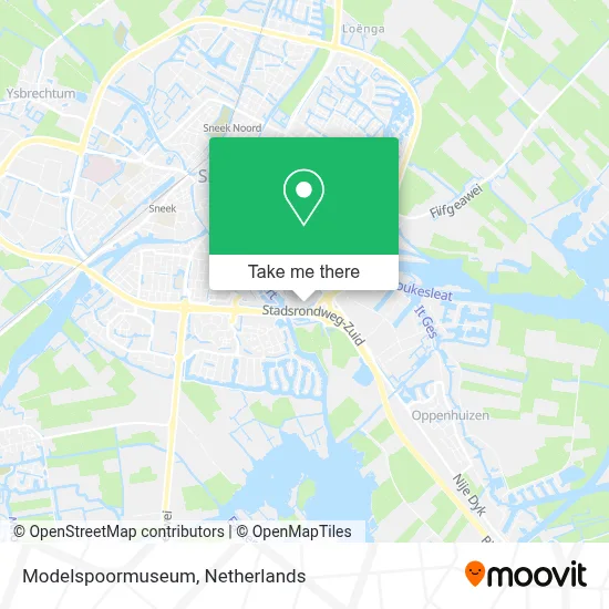 Modelspoormuseum map